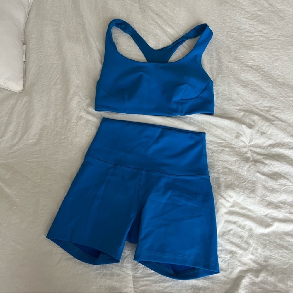 Wunder train Lululemon set - small / poolside blue